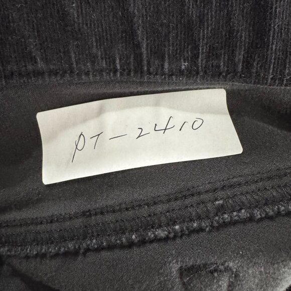 J. Jill Corduroy Pull‎ On Pants Womens 4X Black Cotton Spandex Stretch PT-2410 - Picture 2 of 8